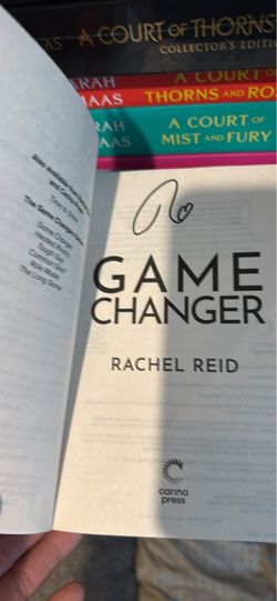 Game Changer signed by the author