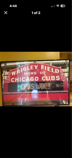 Framed Wrigley Field Chicago Cubs Photo Print 34 x 23