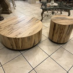 FOUR HANDS Hudson, coffee table, and end table excellent like new condition