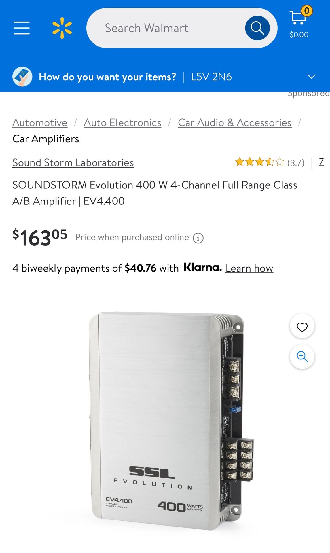 400 Watt Amp (NEW IN BOX 📦)