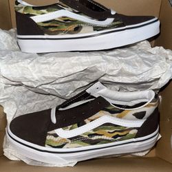 Vans Old Skool Camo Brown - 3Y