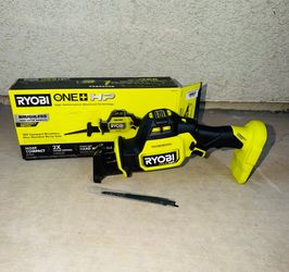 RYOBI ONE+ HP 18V Brushless Cordless Compact One-Handed Reciprocating Saw (Tool Only) New
