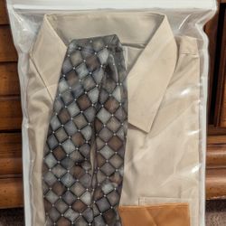 Dress Shirt, Tie, Square