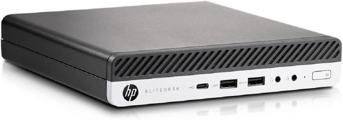 High Speed HP Mini PC Intel Quad Core i7 7700t 16 GB RAM 500 GB HD - Main Image