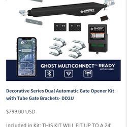  Decorative Series Automatic Dual Gate Opener