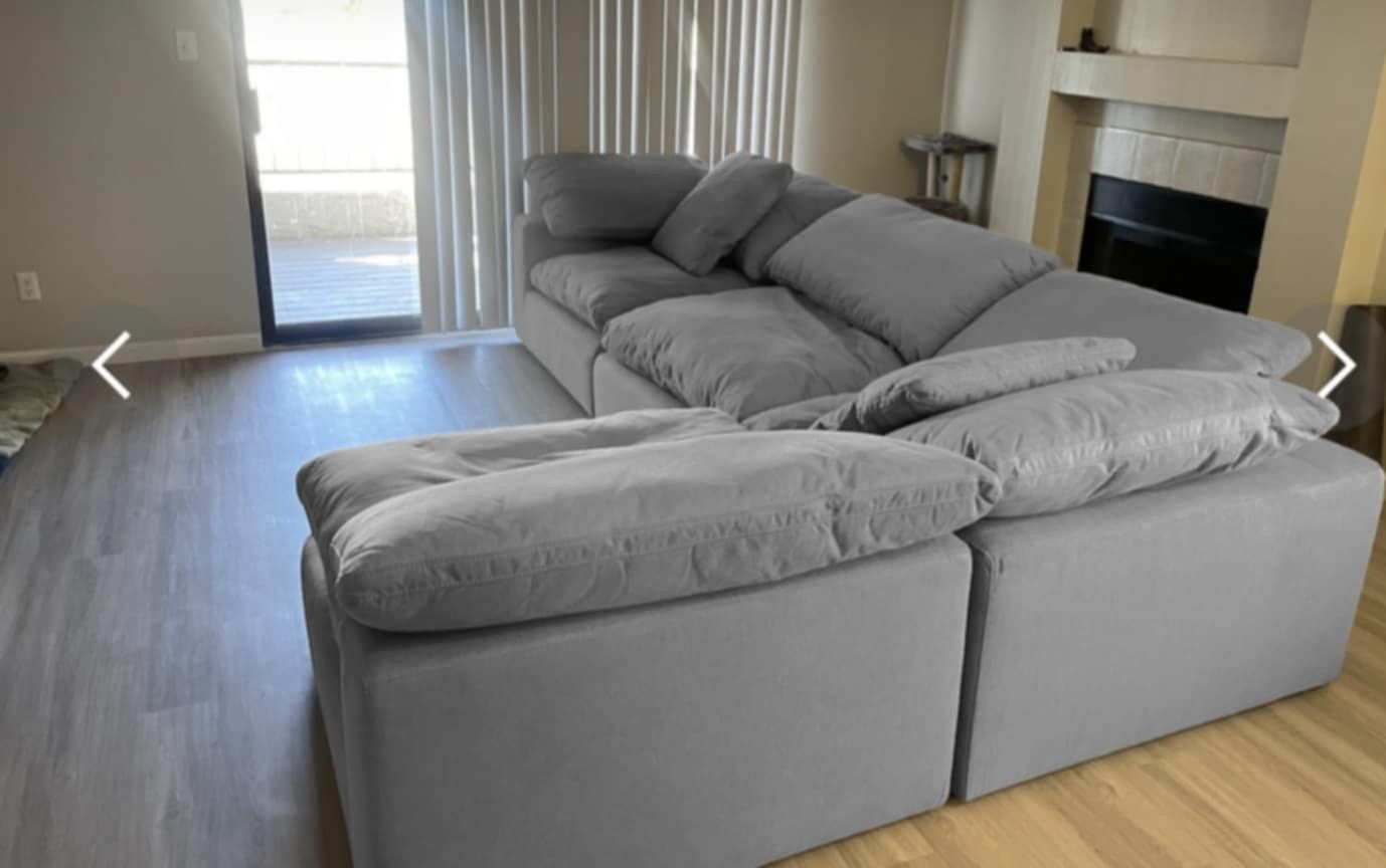 Cloud Couch Modular Sectional Sofa Feathered