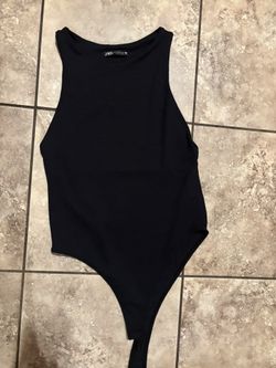Women’s Black Zara Bodysuite Medium 