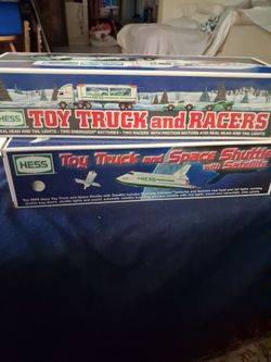 Hess Toy Truck and Spaceship