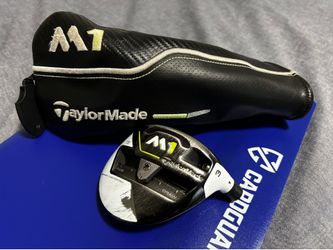 TaylorMade M1 3 Fairway Wood Head Only 15° Black/White w/ Headcover