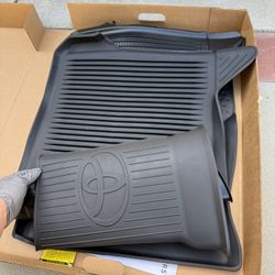 2025 Toyota Tundra Floor Mats, DRIVER SIDE AND REAR ONLY, NO FRONT PASSENGER SIDE MAT INCLUDED