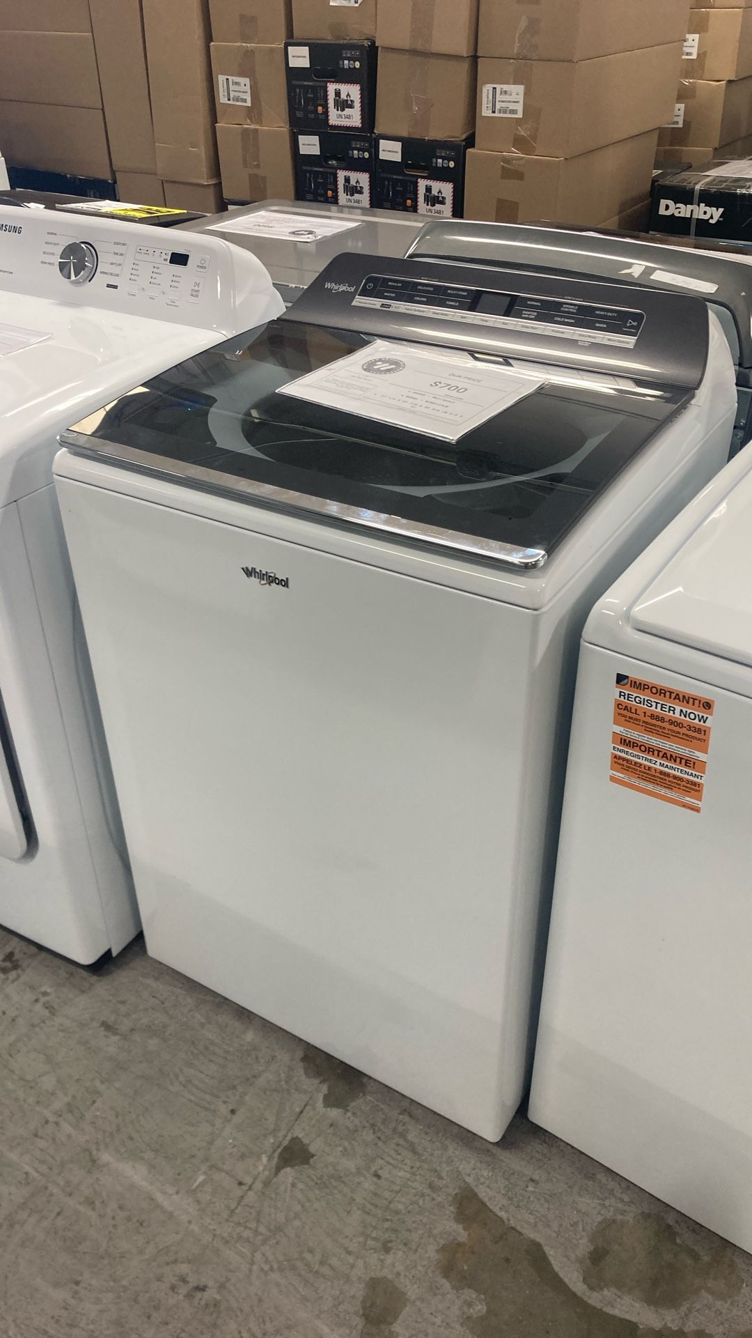 Whirlpool Top Load Washer With Agitator