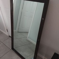 Wood Mirror