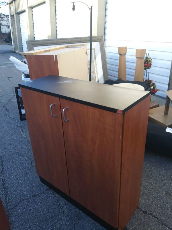 Cabinet Use As Back Bar At Salon For Sale In Hudson Ma Offerup