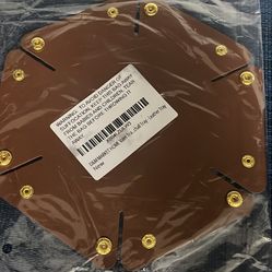 Brown Leather Coasters bundle 8