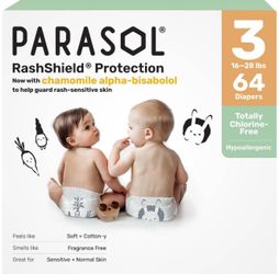 Parasol Chlorine Free Diapers Size 3 & 6