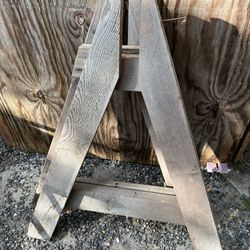 Wooden Barricade A Frame 