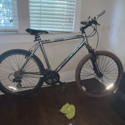 Diamondback Spinner, Silver And Black 26 Inch Red Tire Tires Optional