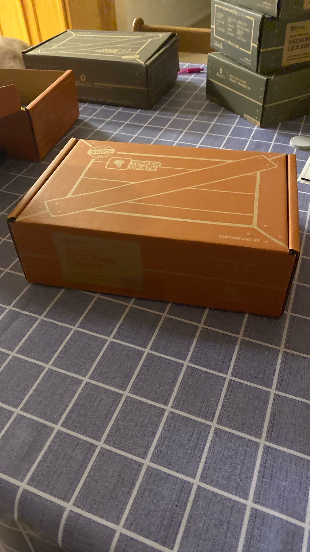 Tinker Crate Wooden Crane