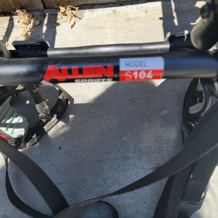 Allen Sports Premier Bike Trunk Rack, Model S104 Black