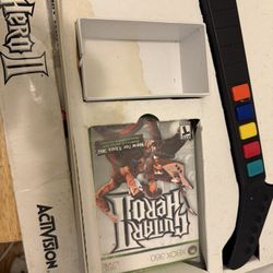 Xbox Guitar Hero 