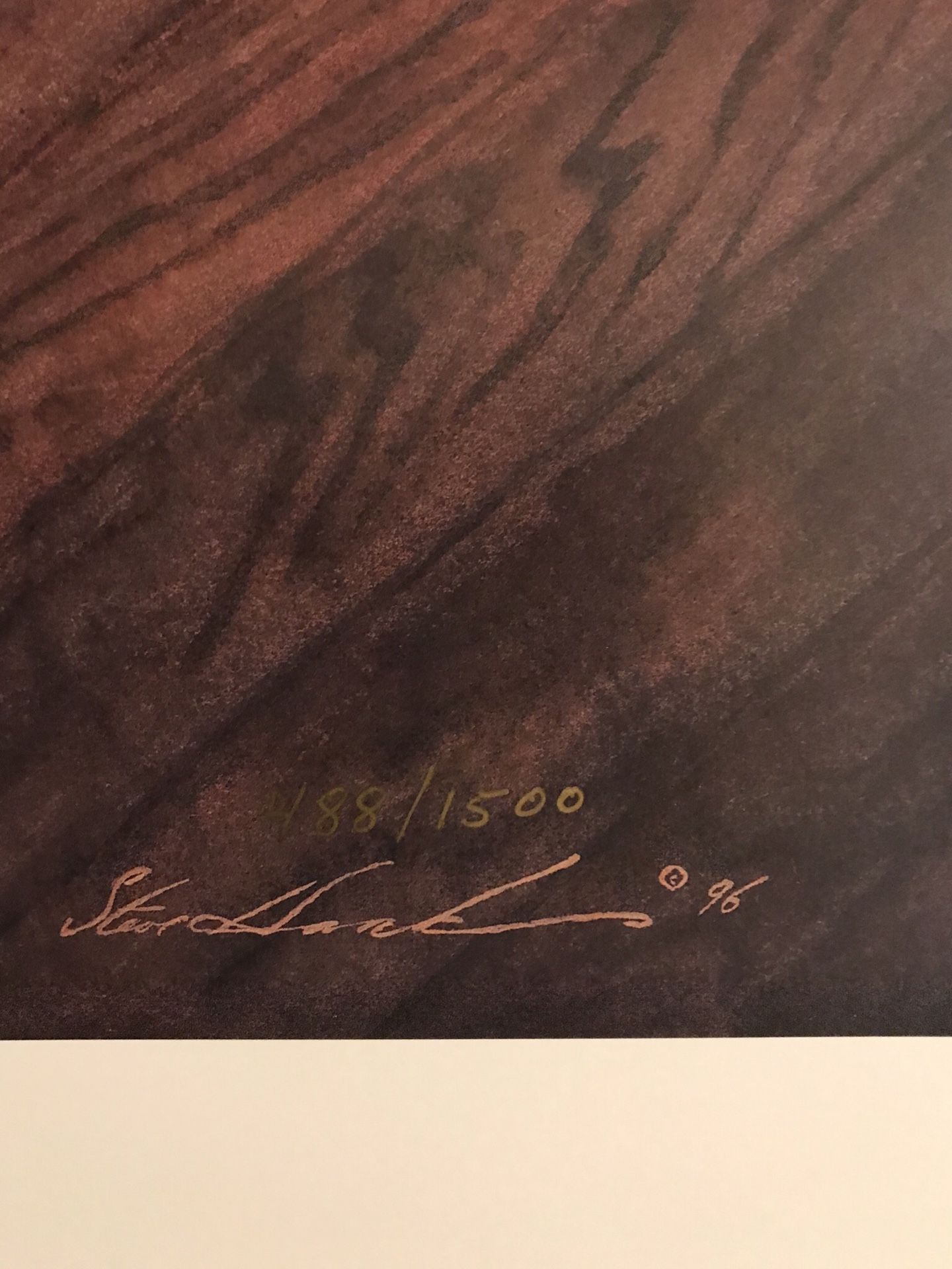 Steven Hanks signed prints (2)