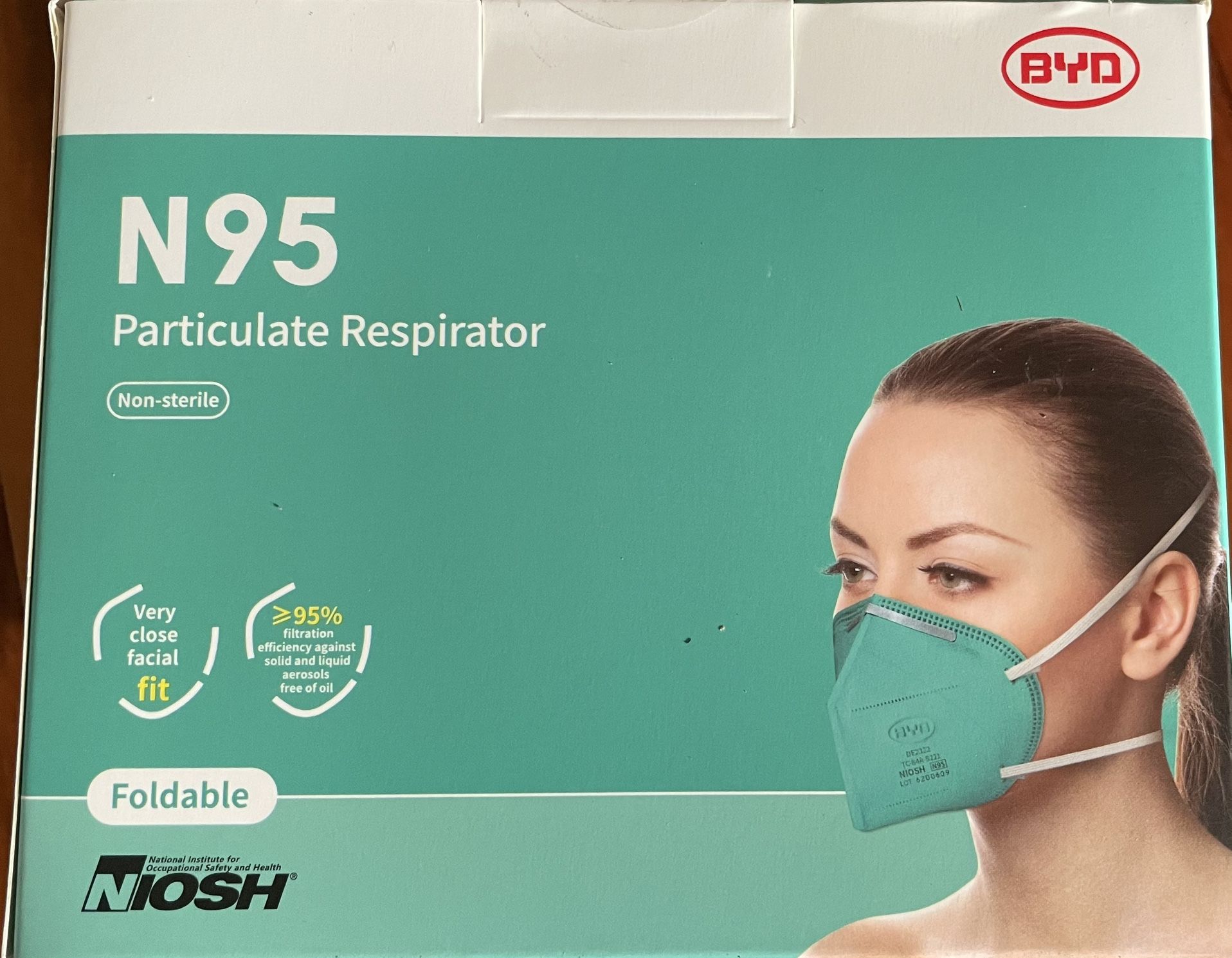 N95 Respirator Face Mask