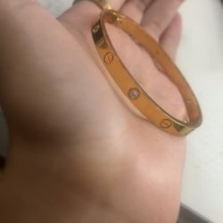 For Shipping Cartier Gold Love Bracelet 