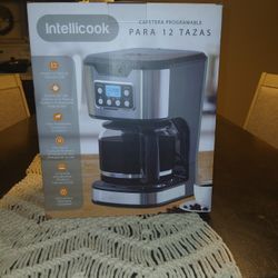 12 cup programmable intellicook COFFEE MAKER