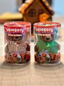 Squeezy Dress Up Bears Halloween Set – Brand New