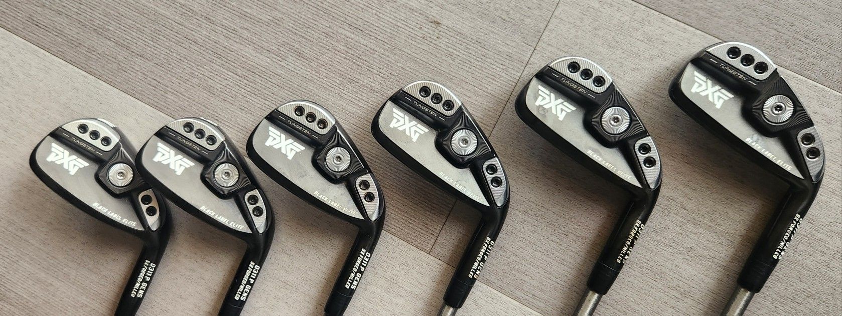 PXG 0311P Black Label Elite Iron Set 5-PW (RH)