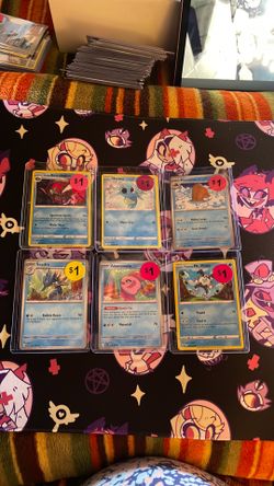 ✨Pokemon Common Card Lot(Water Type):Part 1✨