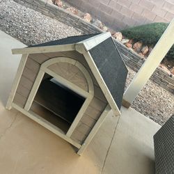 Wooden Dog House 