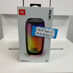 JBL Pulse 5 Bluetooth Speaker With Light Show - Payments Available - Pay $1 Down To take It home