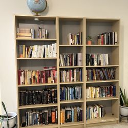 Three IKEA Book Shelves