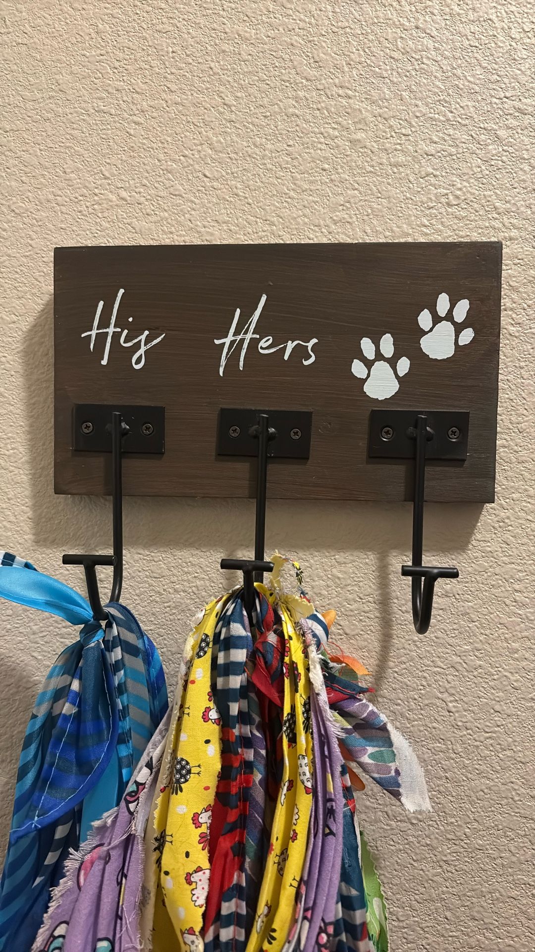 Coat/ Dog Leash Hooks