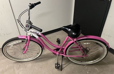 Susan G Komen 26" 7 Speed Cruiser Women's Bike Pink