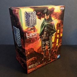 Banpresto Attack On Titan Levi Figure, Statue New