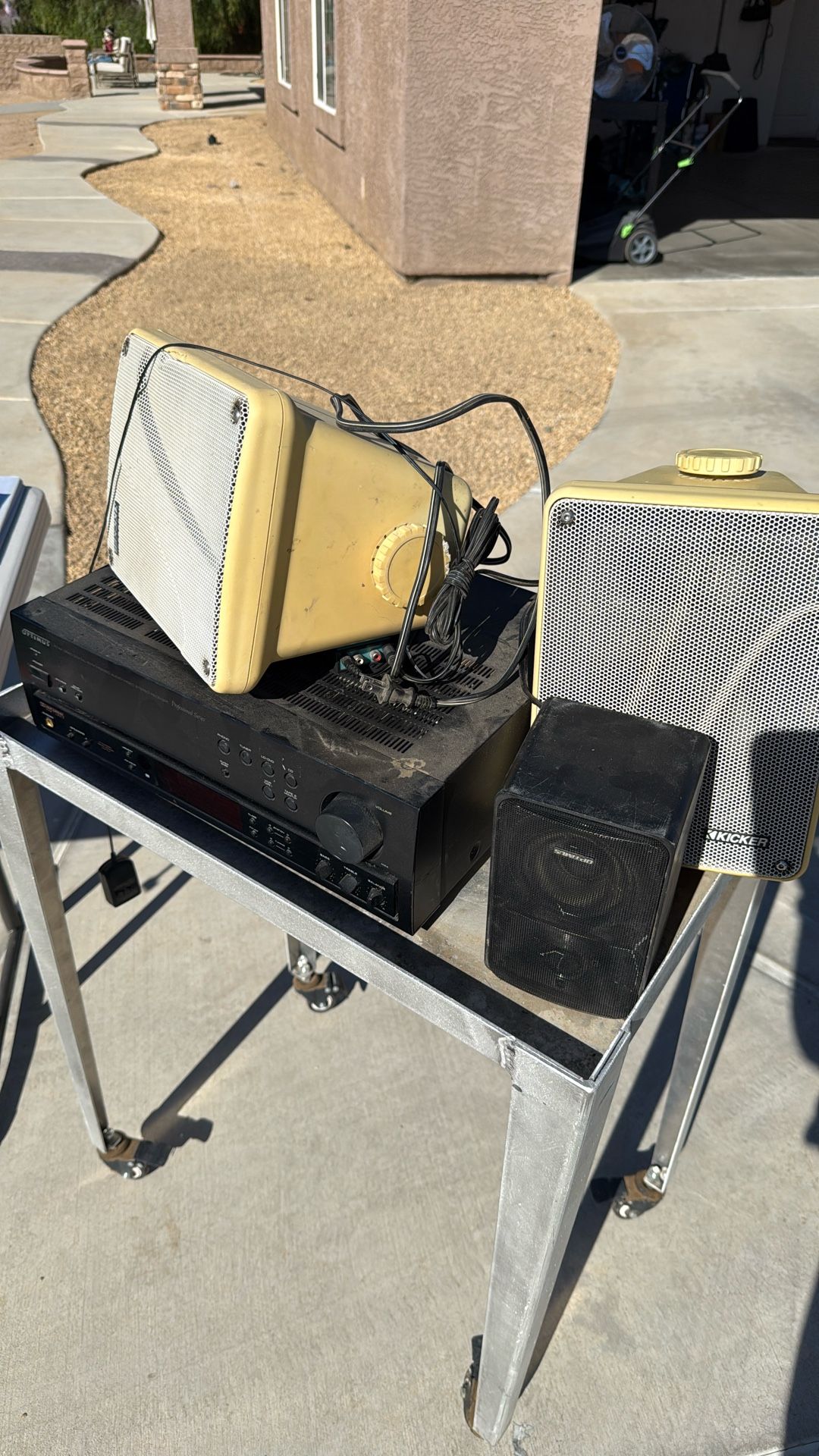 Receiver And Speakers (indoor/outdoor)