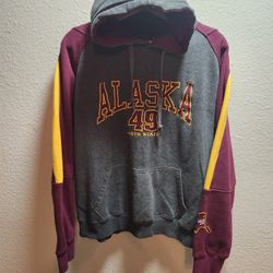 Alaska 49th State Hoodie- XL 