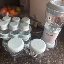Nutri Bullet Baby Food Blender And Storage Containers 