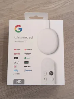 Google Chromecast with Google FHD TV - Snow (GA03131-US)