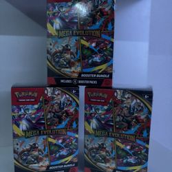 Pokemon Mega Evolution Booster bundle 