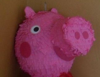 Hande made pinata. Pinata casera