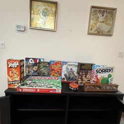 Board Games for sale(10$ each)