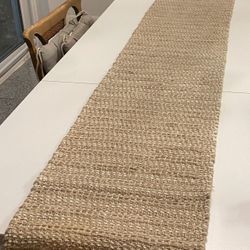 Table Runner 93" x 14.5" •Textured Woven •in clean, excellent condition 