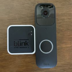 Blink Wireless Doorbell + Sync Module 2