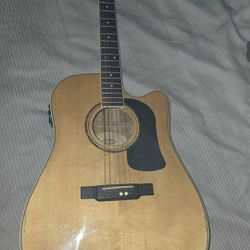 Washburn D10SCE Heritage 10
Series Dreadnought Cutaway
Acoustic-Electric Guitar 