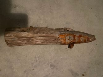 Chainsaw Art Carved Snook Made From Old Cypress Logs Recovered From The Suwannee River In Florida