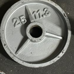 25 pound olympic weight plates
