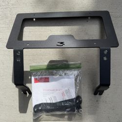 tesla model 3 front plate holder